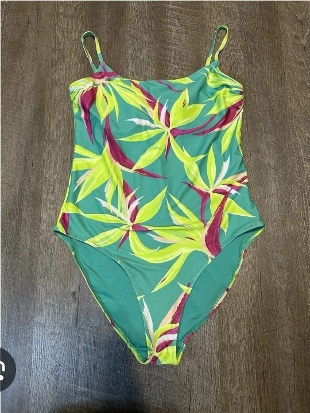 Tropical One-Piece Swimsuit